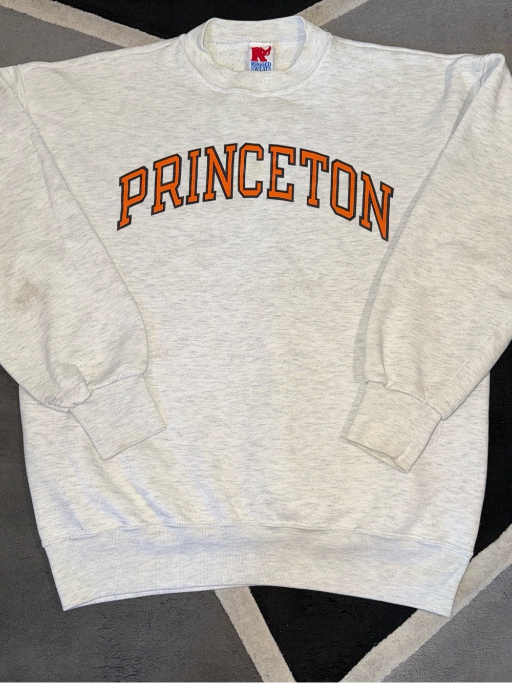 Princeton University vintage grey crewneck sweatshirt